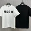 MSG Luxury Designer T-shirts pour hommes Femmes T-shirts Femmes Designers Tees -12 Homme Chemise décontractée Luxurys Vêtements C1 Streetwear Fit Shorts Manches Vêtements d'été