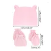 Clothing Sets Baby Hat Cap Mittens Sock Born Hats For Boys Soft Beanie Gift Grils Infants Accessory