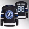 Tampa Bay Andrei Vasilevskiy Jersey Tanner Jeannot Steven Stamkos Nikita Kucherov Brayden Point Mikhail Sergachev Anthony Cirelli Victor Hedman Brandon Hagel