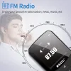 مشغل مشغل Ruizu MP3 مع Bluetooth Walkman Mini Sport Music Player دعم FM تسجيل الراديو