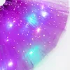 Skirts Carnival Women Led Lights Pleated Luminescence Tutu Dancing Skirt Party Stage Performance Ball Gown Costumes