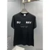 Дизайнерская футболка Burbery, повседневная футболка с монограммой, топ с коротким рукавом, роскошная мужская одежда в стиле хип-хоп, футболка Burburries, Burberry For Man, Burberry2 Mens Cp 485 540