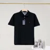 Hilfigers t-shirt designer lyx mode män toppkvalitet affärspolo krage mesh ögonglob bomull casual mens kortärmad polo skjorta