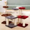 SCRACKERS CAT SCRACKER Cadre d'escalade Toys Scratching Post pour le jouet de chat Grinding Claw Sisal Cat Tree Arbre Kitten Platground Pet Furniture