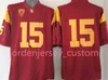 USC Trojans Football Jersey 72 Elijah Paige 71 Michael Tarquin 29 Maliki Crawford 27 A'Marion Peterson Ja'Kobi Lane Christian Pierce USC Jerseys Custom Stitched Mens