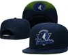 Minnesota''Timberwolves''ball Caps 2023-24 Fashion Champions Baseball Snapback Mannen Vrouwen Zonnehoed Borduren Lente Zomer Cap Groothandel Strapback Pet a2