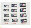 19mm 3D Emblem Aufkleber Aufkleber Logo Für BMW M Serie M1 M3 M5 M6 X1 X3 X5 X6 E34 E36 E6 Auto Styling Aufkleber