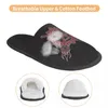 Slippers Binnen Lucifer Pentagram Warm Home Pluche Zacht Pluizig