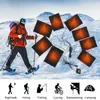 Teppiche 3 Ebenen Winter Warme Hosen Beheizte Pads USB Heizung Für DIY Kleidung Outdoor Camping Wandern Ski Radfahren