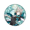 Broszki Genshin Impact Pins Fontaine Theme Series Character Badge Fkayus Lyney Lynette Neuvillette Wriothesley 58mm Tinplate