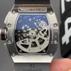 Richarsmilles Factory Swiss Watch ZF Tourbillon Automatic Movement Chronograph Wrist Watches RM1103 KVMovement Sapphire Crystal Glass Mirror Titanium to MA