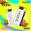 Original Vozol 12K Puff Bar Star 9K 2% 5% Nicotine Disposable Vape Pen Digital Screen Vapes 9000 12000puffs Vapers 20ml E Cigarette Vaporizer Puffbar