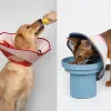 Collares AntiLick Wound Collar de cono para mascotas Arnés ajustable para perros Alivio del dolor para después de la cirugía AntiBite Lick Protección para la curación de heridas