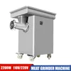 Electric Stainless Steel Meat Grinder For Pork Beef Fish Butcher Shop Automatic Sausage Stuffing Machine