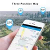 Trackers 2G GSM GPS Tracker Pet GPS Locator Mini Anti Lost Pets Tracker med gratis app IP67 Vattentät SOS -larm för hundkatt Ny ankomst