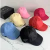 Sombreros de ala Carta de lujo Béisbol Mujer Manempty Bordado Sombreros Ocio Diseño Bloque 10 colores Bordado Lavado Protector solar Bastante 240229