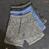 Mens shorts Vintage Paisley Print Men Cashmere Sticked 2024 Högkvalitativ broderad höst Sweatpant Social Club Outfits