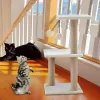 Scratchers Cat Scratcher Kule Kedi Ağacı Kulesi İnteraktif Sarkan Top ile Scratch Oyuncak 27.5inch Kedi Ağacı Kulesi İle Kırpma Mesajları