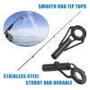 RODS FISHER ROD GUIDES FISK ROD TIPS EXPELING KIT Fiske Pol Rod Repair Kit Guides and Tips Rod Fishing Accessories