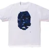 Haute qualité surdimensionné doux bain singe t-shirt chemises pour hommes Bape manches courtes hommes chemises concepteur été hommes impression dessins animés rue respirant t-shirts