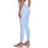 Pantalons pour femmes Femmes Yoga Sports Y2K Serré Élastique Plus Taille Casual Dames Mode Couleur Unie Taille Haute Droite Pantalon Confortable