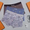 3st/Lot Designers Brand Boxer Men Sexiga underbyxor kort för man andas tryckta strandshorts