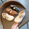 Turnschuhe Kinder Baby T Strap Fretwork Plattform Mädchen Prinzessin Schuhe Schnalle Mary Janes Jungen ldren Leder ShoeH24229