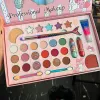 Uppsättningar 18 färger Kawaii Girls Makeup Set Cosmetics for Children Christmas Makeup Present Set Professional Makeup Kit Cosmetics for Girls