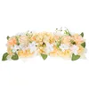 Dekorativa blommor Venue Seting Props Artificial Flower Banket Wedding Decorations Plastic Road Guide Fake