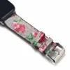 Designer G Designer Strap WatchBands 42mm 38mm 40mm 44mm IWATCH 2 3 4 5 Bands läderbi Snake Flower Armband Fashion Stripes B03 DesigneriB77Ib77