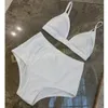 Zomer Strand Zonneschijn Dames Badmode badpak ontwerper high-end luxe Bikini C letter Diamond Stitching sexy eendelig badpak tweedelige bikini's