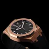 Vestido Relógio Moda Relógio de Pulso AP Relógio de Pulso Royal Oak Série 15500 Máquinas Automáticas Mens 18K Material Ouro Rosa 41MM Calibre Conjunto Completo