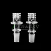 NY BERACKY DIAMOND Knot Quartz Enail Banger Suit 20mmod Coil Heater 14mm 18mm Male Female Quartz E Nail Banger för Glass Water Bongs LL