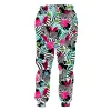 Pantalones De Chándal CJLM Estampado De Patrones Pantalones De Impresión 3D Flores De Cebra Pantalones Clásicos Coloridos Tropicales Moda Informal Estilo Callejero Divertido 7XL