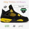 Z Box 4S Dhgates Premium Quality Jump Man Buty Mężczyzn Women Rosła ponownie 4 IV Black Cat Thunder Pine Green Mens Seafoam Running Shuters Sports 36-47