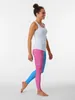 Active Pants Pink eller Blue Sleeping Beauty Leggings Leginsy Push Up Sports for Sportswear Woman Gym Womens