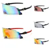 VTT Sports Lunettes de soleil de cyclisme en plein air Coupe-vent Hommes et femmes UV400 Lunettes de chêne polarisantes Vélo électrique Protection des yeux avec boîte 16WS OXUP