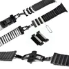 Designer Smart Straps Titanium Alloy Link Armband Rostfritt stål Watchband Starlight Color Straps Butter Futterfly Clasp för Apple Watch Series 3 4 5 6 7 8 SE Ultra 42