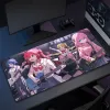 Kuddar bocchi The Rock Large Gaming Mousepad Game Rubber Computer Mouse Mat Anime HD Print Mouse Pad Gamer Locking Edge Accessories XXL