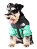 Parkas pies twarz puffer kurtka ubrania puppy szczeniaki ciepłe bluzy z bluzy atmosferyczne bluza dla dużego średniego psa