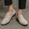 Chaussures habillées hommes Slip-On formel résistant à l'usure antidérapant pour les affaires Sapatos Formais Masculinos hommes