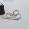 Ringen Ring voor vrouw Designer ring hart ring gouden ringen ring luxe ringen zilveren ring Gift t ring dames ring designer sleutelhanger 240229