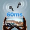 Наушники Soundpeats Air3 Беспроводные наушники QCC3040 Bluetooth v5.2 Наушники Апксадаптивные, 4 микросхемы+CVC Шумосковая отмена, обнаружение инации