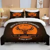 Set 10 maten Jagermeister hertenpatroon dekbedovertrek set beddengoed voor kinderen volwassenen bed set game quilt cover dekbed cover beddengoed set pure gordijnen