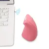 Souris 2.4Ghz souris verticale sans fil 800/1200/1600DPI 6 boutons souris ergonomique rose USB souris de bureau de jeu souris optique pour ordinateur portable