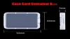 DHL Memory Card Case Box Protective Case för SD SDHC MMC XD CF Card Shatter Container Box White Transparent9628565