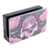 Cases Cartoon Switch TV Dock Case Compatible with Nintendo Switch/Switch OLED TV Docking Stand Hard PC Protective Cover