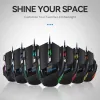 Souris souris de jeu filaire souris d'ordinateur Gamer RGB rétro-éclairé ergonomique Mause 7 boutons USB LED souris optique souris de jeu filaire pour PC portable