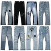 Designer jeans calças masculinas moda buraco respingo tinta graffiti impressão pano lavado high street mulheres casual plus size m-xxl