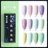 Beautilux Gel Nail Polish Lot Soak Off UV LED Semi Permanent Nails Gels Kit Lacquer Art Design Varnish Wholesale Set of 6 240219